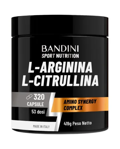 L-Arginina + L-Citrullina - 320 capsule